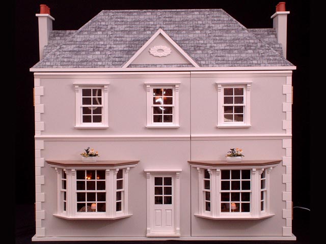 ドールハウス　本体 キット ザ・クロフトThe Croft キット 英国　Dolls House Workshop社製写真のドールハウス内の備品等はイメージ用に展示してあるだけで　商品には含まれません 詳細はマーズスピードの商品ページをご覧ください。