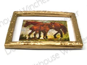 画像3: 絵画　”Horses in the Meadow ”