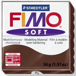 画像1: ステッドラー STAEDTLER  フィモ　ソフト 56g　　 チョコレート