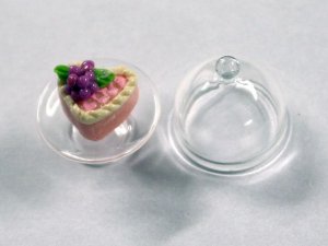 画像2: ケーキ＆ガラスドーム　