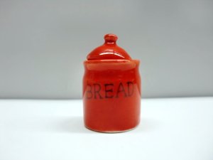 画像1: ブレッド容器　陶器