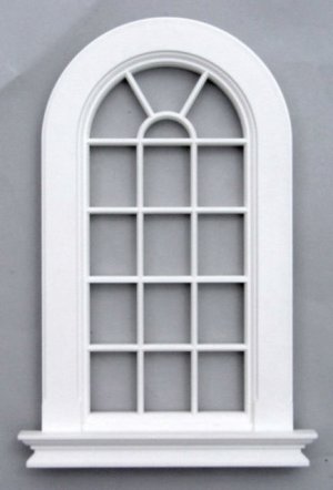 画像2: アーチ型窓枠　プラスティック製