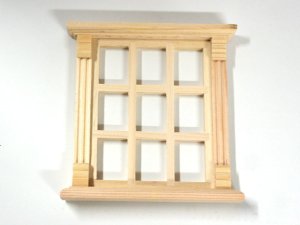 画像5: 窓枠（9窓）　木製