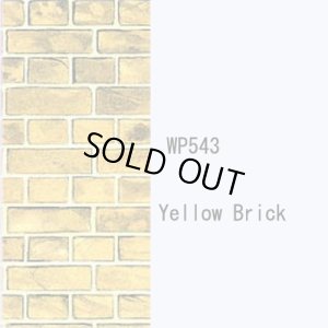 画像4: 紙　外壁用　A3 (297 × 420 ミリ)　"Brick"　Yellow