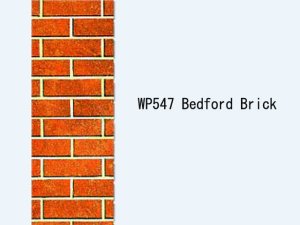 画像4: 紙　外壁用　A3 (297 × 420 ミリ)　"Brick"　Bedford