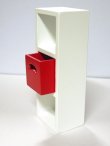 画像3: 収納ボックス付　収納ユニット(赤)
