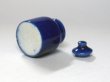 画像4: 陶器　保存容器　青