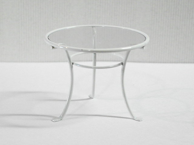 画像: カフェ　テーブル&チェア4脚セット　ホワイト