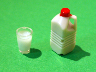 画像2: ミルク・カートン　＆　グラス