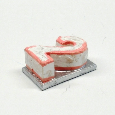 画像3: バースデー　ケーキ　”２”　ピンク