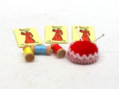 画像2: ピン・クッション（針刺し）セット　裁縫用具
