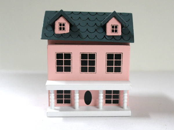 画像2: ドールハウス用ドールハウス　ピンク