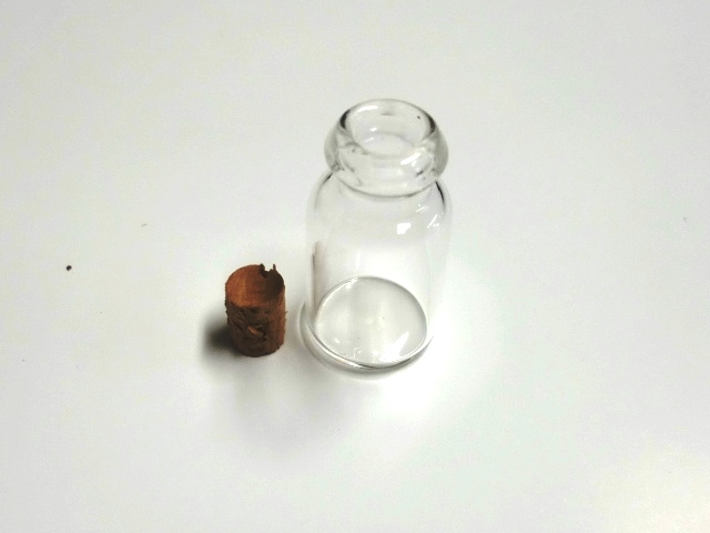 画像3: ガラス　ジャー コルク栓付き