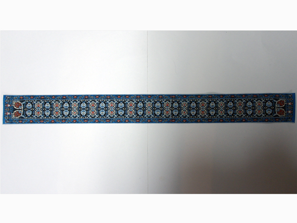 画像1: トルコ絨毯　階段用　5x50cm