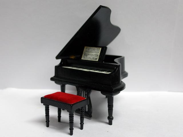 画像2: グランドピアノ＆スツール
