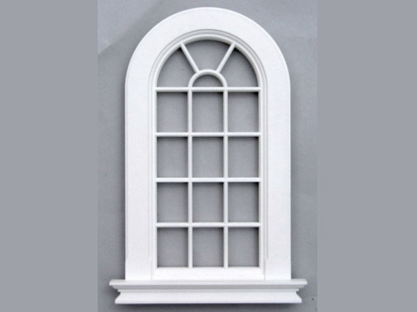 画像1: アーチ型窓枠　プラスティック製