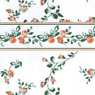 画像1: "Penshurst"　White/Apricot