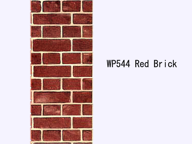 画像4: 紙　外壁用　A3 (297 × 420 ミリ)　"Brick"　Red