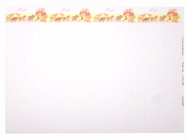 画像3: 壁紙　A3 (297 × 420 ミリ)NOAH’S ARK Pink