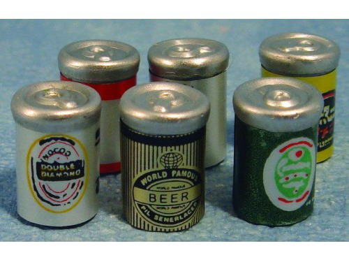 画像1: ビール缶セット